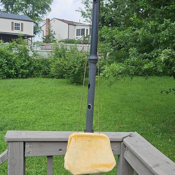 Anthropologie Yellow Velvet Convertible Clutch Crossbody Bag - Picture 9 of 9